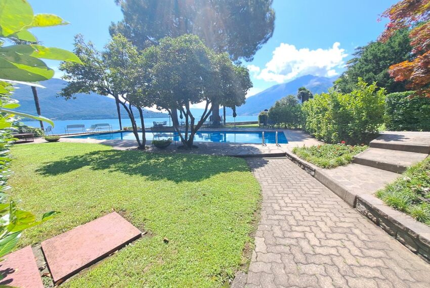Domaso appartamento in residence con piscina direttamente a lago (7)