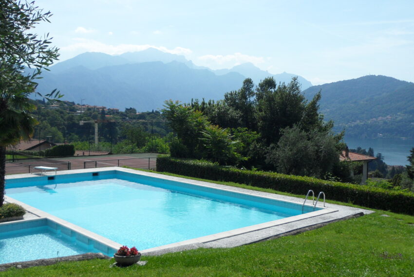 Tremezzo appartamento in vendita in residence con piscina vista lago (11)