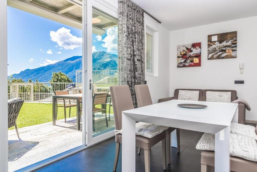 Appartamento Domaso in residence con piscina (18)