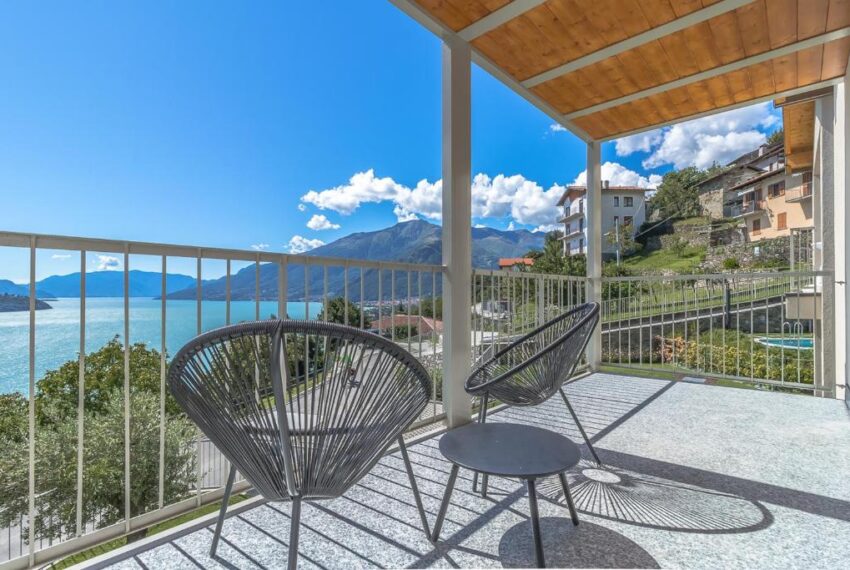 Appartamento Domaso in residence con piscina (22)