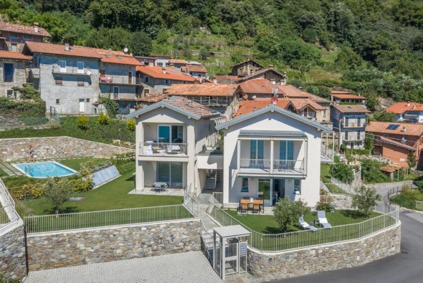 Appartamento Domaso in residence con piscina (24)