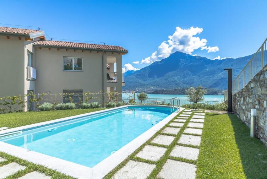 Appartamento Domaso in residence con piscina (25)