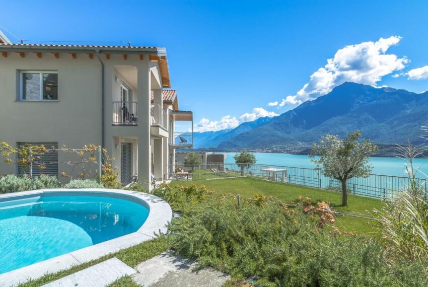 Appartamento Domaso in residence con piscina (29)