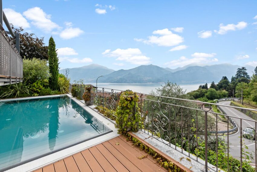 Menaggio villa con piscina vista lago (32)